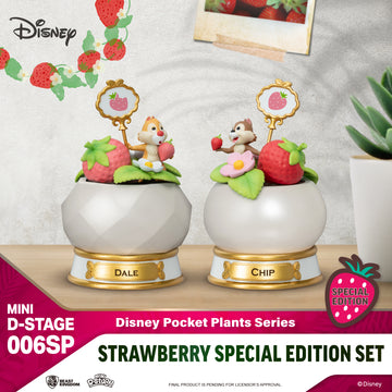 Beast Kingdom MDS-006SP-Disney Pocket Plants Series-Strawberry Special Edition Set